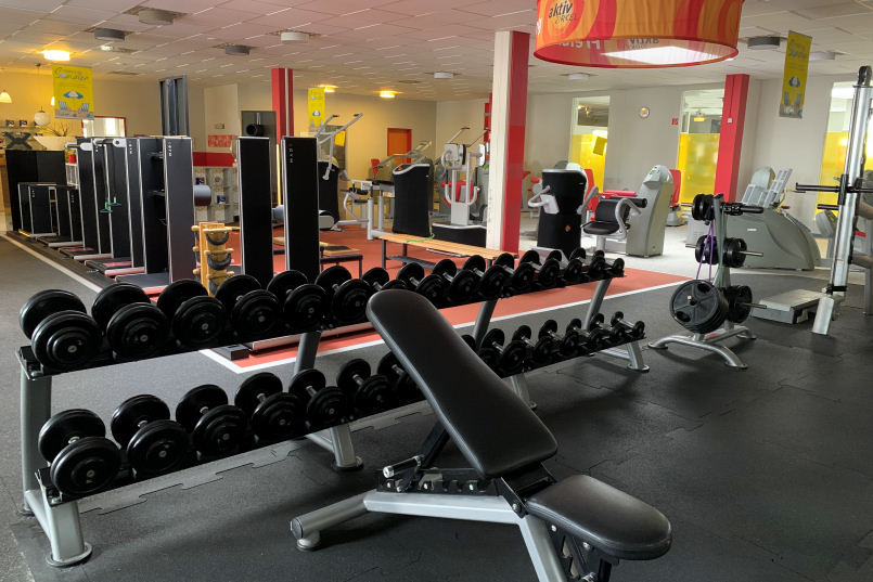 Weitere Geräte für das freie Training